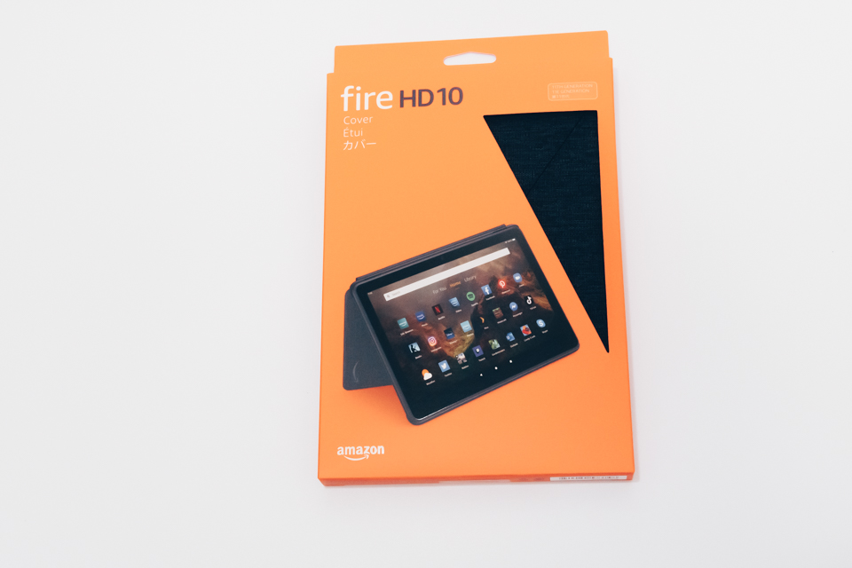 Fire HD 10用Amazon純正カバーのパッケージ