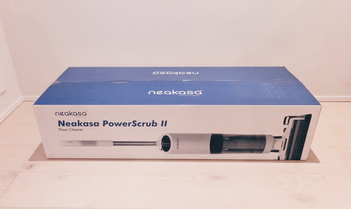 Neakasa コードレス掃除機 Power Scrub Ⅱのパッケージ